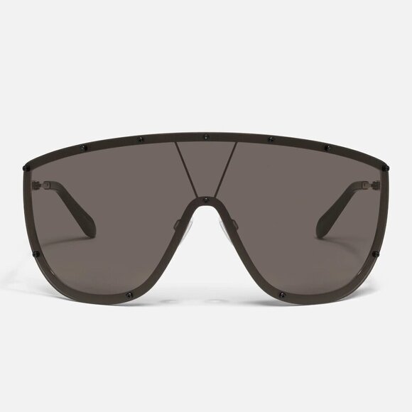 New Quay On Set Gold Frame / Black Lens Unisex Sunglasses SKU 75490 - Picture 1 of 3